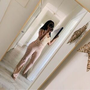 COTTON ON TAN FLARE PANTS